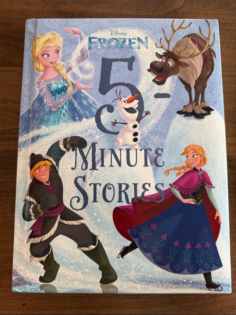 Disney Frozen 5-Minute Stories - Blue Kids Learning Book